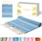 SOLTAKO Bali Strandtuch groß 200x200 aus 100% Baumwolle - Stranddecke für Familie-Saunatuch- Badetuch XXL-sandfreie Strandliege-Hamamtuch als Geschenk verpackt