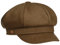 Mayser CIA Uni Ballonmütze Damencap Schirmmütze Schildmütze Damen - Made in The EU mit Schirm, Futter Winter Herbst-Winter - One Size Camel