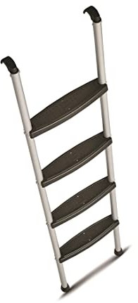Stromberg Carlson KD Bunk Bed Ladder Indoor Bunk Bed Ladder with Injection Moulded Steps, Hooks and Mounting Hardware Included, Can Be Used as a Ladder