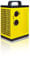 Prem-i-air Elite Electric 2kW Turbo Fan PTC Industrial Space Heater With Thermostat, 3 Heat Settings and Carry Handle for use in Workshops, Garages, Offices, Shops, Sheds, Greenhouses and Restaurants