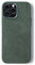 ALMA Alcantara Handyhülle für iPhone 12 Serie (12 Pro Max, Waldgrün)