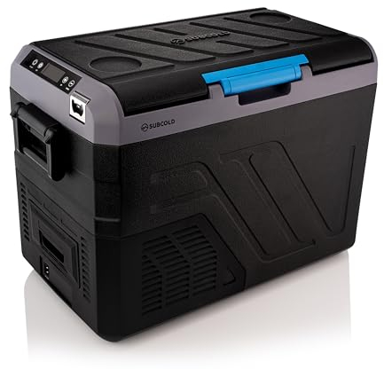 Subcold Trek32 Portable Car Fridge Freezer 32L | 12V/24V/240V Compressor Cool Box for Camping, Trucks, Boats & Travel | Quiet Outdoor Fridge/Freezer for Road Trips & Adventures