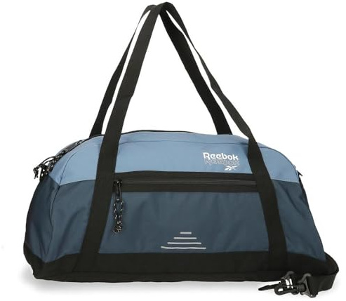 Reebok Rockport Sac à dos double compartiment bleu 33 x 48 x 17 cm Polyester 26,93 L by Joumma Bags, bleu, Talla única, Sac à dos double compartiment