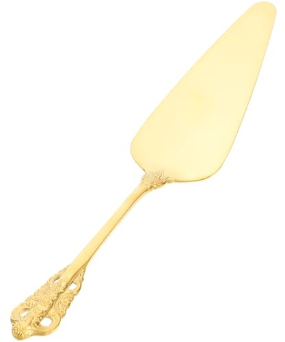 Amosfun Spatule En Acier Inoxydable 8.27 Pouces Outil De Découpe Fine Pour Service De Gâteaux Mariage Anniversaire Pâtisserie Accessoire De Cuisine