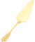 Amosfun Pelle À GâTeau En Acier Inoxydable 304, Spatule DoréE Avec Manche Sculpté, Outil De DéCoration Pour Cuisine Et PâTisserie