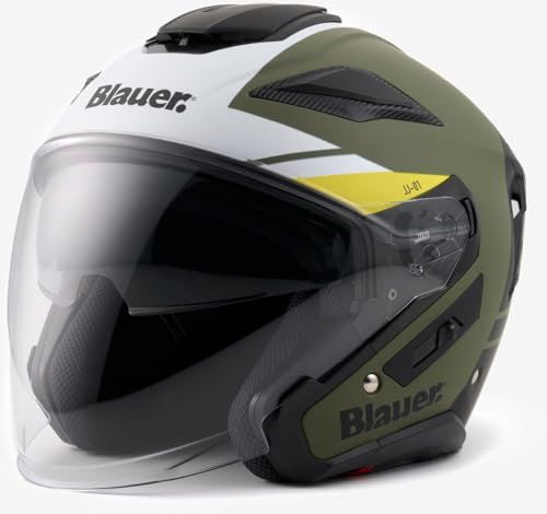 Casco Blauer JET - JJ01 Verde Opaco M