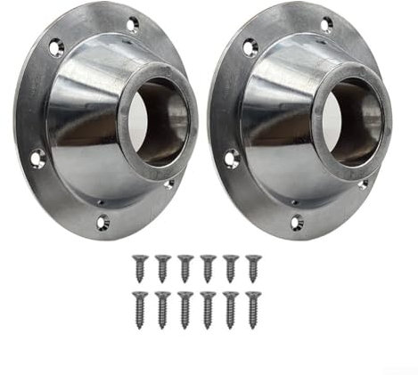 Bases de pieds de table pour camping-car, rotations amovibles et multi-angles et supports compatibles avec les véhicules récréatifs, accessoires en alliage d'aluminium (argent)