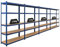 PROREGAL Mega Deal | 4X Schwerlastregal Ragnar | HxBxT 180x120x40cm | Fachlast 175kg | Blau | Garagenregal Kellerregal Werkstattregal Lagerregal Steckregal