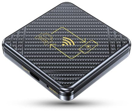 CarPlay - Adattatore wireless per Apple – Aggiornamento a connessione veloce stabile, converte cablato in wireless CarPlay Dongle per auto dal 2017 in poi e iPhone iOS 10+