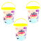 Crazy Candy Flosses Assorted Fruit Flavours Spun Sugar 100% Vegetarian Ideal for Christmas - Kids & Adults (Pack of 3)