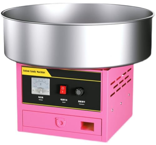 GAYAYAS Candy Floss Maker, Electric Cotton Candy Machine, Cotton Candy Sweet Machine, for Birthday Parties Makes Quick Candyfloss,Pink