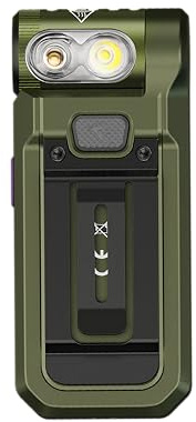Fenix SW05R-UV 150 Lumen 39 m 49 Stunden max weißes Licht 3 Stufen UV-Licht 1500 mW Wiederaufladbare Inspektionskopf 200 Grad IPX6 Schwarz