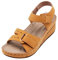 Yekdmxop Sandali Donna Estive Comode Scarpe Ortopediche con Zeppa Eleganti Sandalo Estivo Pianta Larga Punta Aperta con Regolabile Strappo Moda Leggere Traspiranti Trekking Sportivi Spiaggia