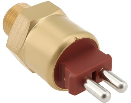 VGOL Roter Kühlerlüfter Temperaturschalter 95-100° M14x1,5 0065451524 Kompatibel mit Mercedes-Benz