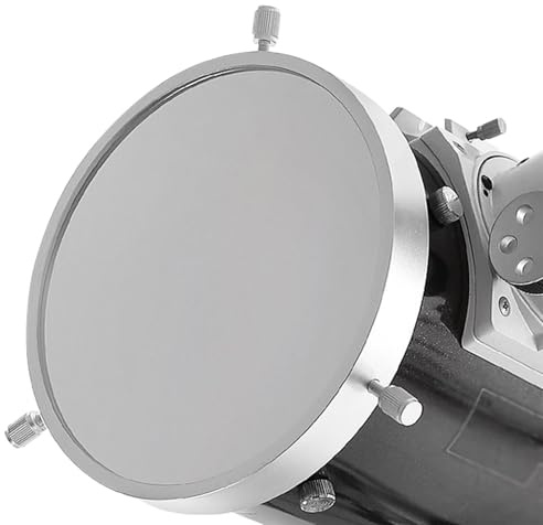 Genérico Filtro Solar Telescopio - Metal 127-153mm | Seguro Protección | Accesorio Portátil Reducción Luz para Observación Diurna Manchas Solares