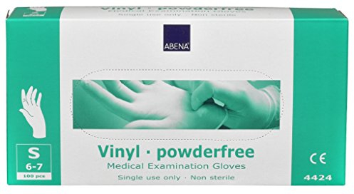 ABENA Vinylhandschuhe, klein, transparent