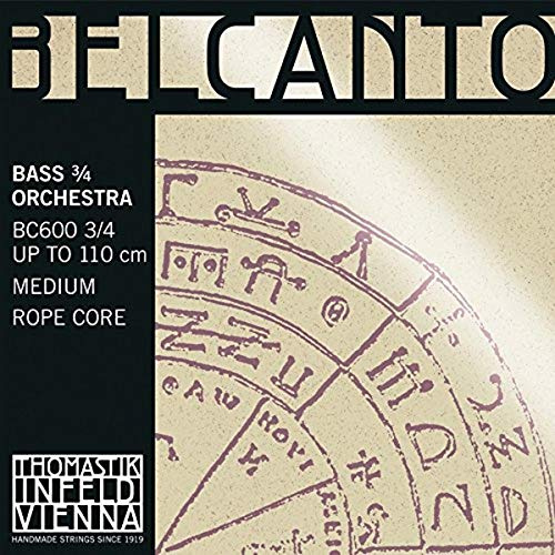 Thomastik-Infeld Belcanto Orchestra Double Bass Single C-String - 3/4 Scale - No. BC64C
