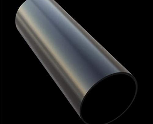 Round 68mm Downpipe 2.75M Black