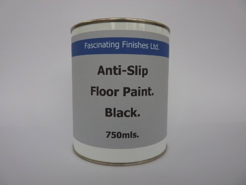 1 x 750ml Black Anti-Slip Floor & Line Marking Paint
