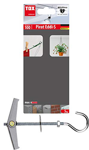 TOX Taco gancho de resorte Pirat Eddi-S M3, 2 piezas, 024700021