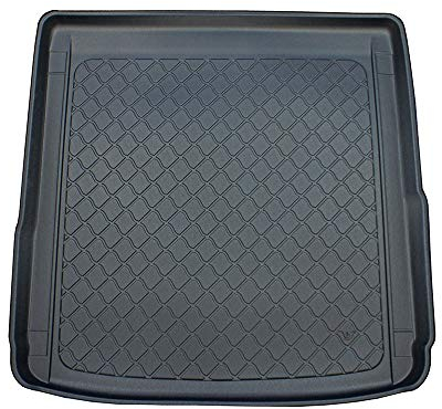 MDM Kofferraumwanne kompatibel mit Audi A4 / A4 Allroad (B9) Avant (auch g-tron) 11.2015>, Kofferraummatten Passgenaue mit Antirutsch, Widerstandsfähig, Waschbar, Geruchsneutral, cod. 5832