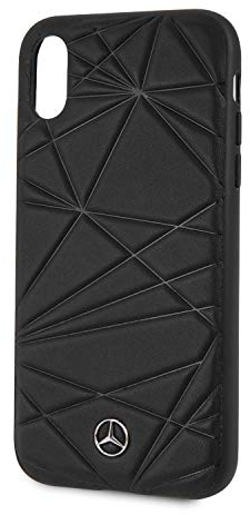 CG Mobile Mercedes-Benz Schutzhülle für iPhone XR in Black Twister Collection, E