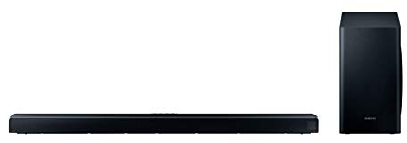 Samsung Barre de son HW-Q60T - 5.1 canaux - Haut-parleur Bluetooth intelligent - Barre de son intelligente pour QLED, TV
