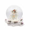 Geschenkestadl Schneekugel Einhorn mit (Elfe sitzt)