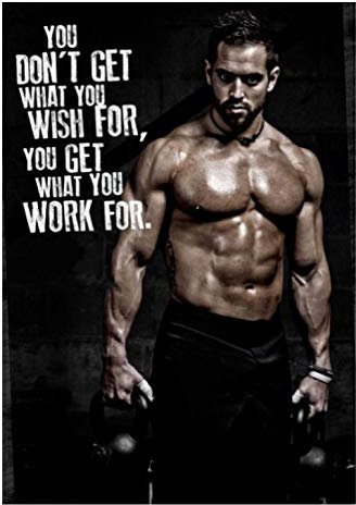 RUIYANMQ Leinwand Bild Rich Froning Jr Crossfit Champion Wandkunst Poster Druck Badezimmer Schlafzimmer Wohnzimmer Home Decor Geschenk Jt154Wk 40X60Cm Rahmenlos