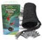 POYEE Pond Netting for Leaves 6m x 6m Pool Leaf Cover Net with Small Fine Mesh Protecting Koi Fish from Birds, Cats - Stakes Included