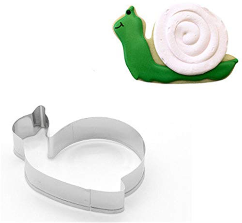 DUBENS Cookie Cutters Outils pour fondant biscuit Cutter Moule à pâtisserie Moule à gâteau Moule à pain d'épices Maison Pâtisserie Outils de décoration (escargots)