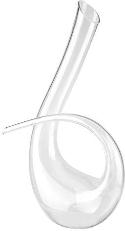 1500ml 6-Shaped Decanter, Red Wine Brandy Handmade Crystal Glass Aerator Bottle Pourer