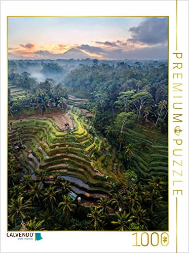 CALVENDO Puzzle Ubud - Bali 1000 Teile Puzzle hoch | Lege-Größe cm Foto-Puzzle für glückliche Stunden