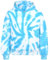 A2Z 4 Kids Girls Boys Plain Sweatshirt Tie Dye Pullover - Sweat Hoodie T.D Blue 13