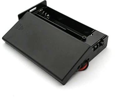 fablogix 18650 Battery Holder box case 3.7 Box 2 x cell with lid and on/off switch