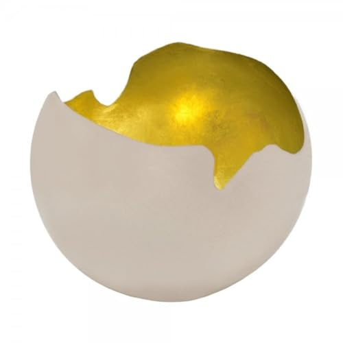 Lambert Rankaku Windlicht Eisen Melone/Gold H14 D15,5cm