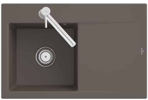 Villeroy & Boch Subway Style 45 Timber - 3348 01 TR Keramikspüle Handbetätigung
