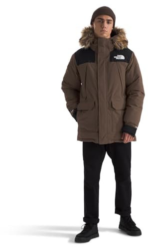 The North Face Mcmurdo Parka pour homme Smokey Brown/Tnf Black M