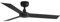 FARO BARCELONA 34289 - CRUISER S Ventilador negro DC
