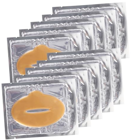 25 Lippenpflege Gelpads gegen Austrocknung und Peeling für Frauen