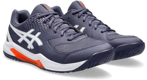 ASICS Gel-Dedicate 8, Sneaker Uomo, Nebbia Indaco/Bianco, 40.5 EU