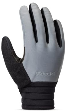 Roeckl Rotterdam 2 Winter Fahrrad Handschuhe lang silberfarben 2027