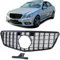 Sport Kühlergrill Schwarz Glanz passt für Mercedes E W212 S212 Vorfacelift 09-13