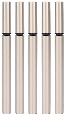 Yomiyuyr Empty Tubes, Plastic Lash Serum Applicator, Refillable Liquid Eyebrow Brush Bottle, Disposable Eyelash Serum Bottles, Set of 5