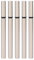 Yomiyuyr Empty Tubes, Plastic Lash Serum Applicator, Refillable Liquid Eyebrow Brush Bottle, Disposable Eyelash Serum Bottles, Set of 5