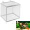 Aufzuchtbecken Aquarium Ablaichkasten Aquarium Zuchtbecken Aquarium Laichkasten für Aquarium Aquarium Aufzuchtbehälter Aquarium Babybecken Fischzuchtkasten mit Saugnapf Aquarium Zuchttanks 16×14×15CM
