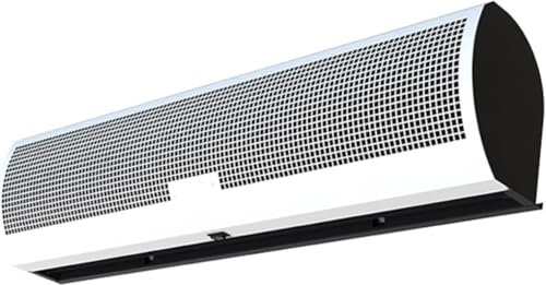 VUIKLCty Commercial Air Curtains Wall-mounted Air Curtain Fan Commercial Ultra-high Power Indoor Damper Fan Ceiling Air Curtains Coolers(900MM)