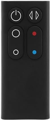 Télécommande for purificateur d'air Dyson AM04 AM05, Ventilateur sans Lame Chaud et Froid, pièces de Rechange(Black)