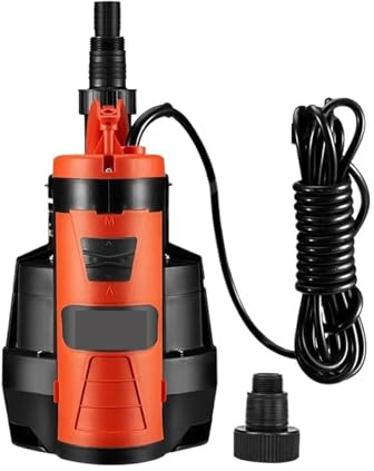 Pool-Sandfilter, 1H P 3700GPHSump Pumpe TaucH Pumpe Sauber/Schmutzwasserpumpe Mit Automatischem Schwimmerschalter for Pool Teich Garten