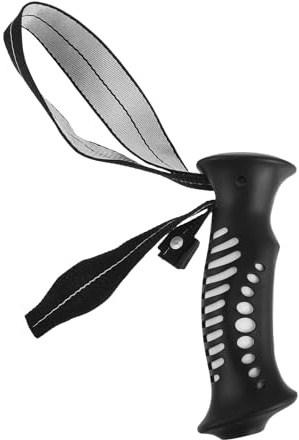 Mikikit Rutschfester Trekkingstock Griff 18mm aus Abriebfestem Material mit Verstellbarer Paracord Handschlaufe Ersatzgriff für Wanderstöcke und Skistöcke Beim Outdoor Wandern